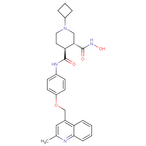 Chemical structure of BindingDB Monomer ID 50136278