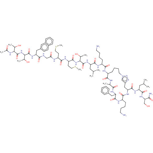 Chemical structure of BindingDB Monomer ID 50136317