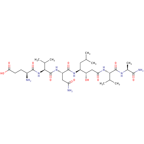 Chemical structure of BindingDB Monomer ID 50136329