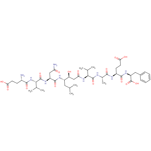 Chemical structure of BindingDB Monomer ID 50136343