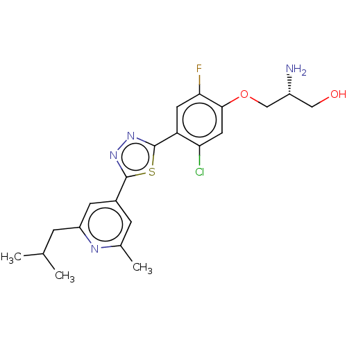 Chemical structure of BindingDB Monomer ID 50136346
