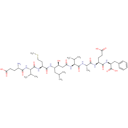 Chemical structure of BindingDB Monomer ID 50136347