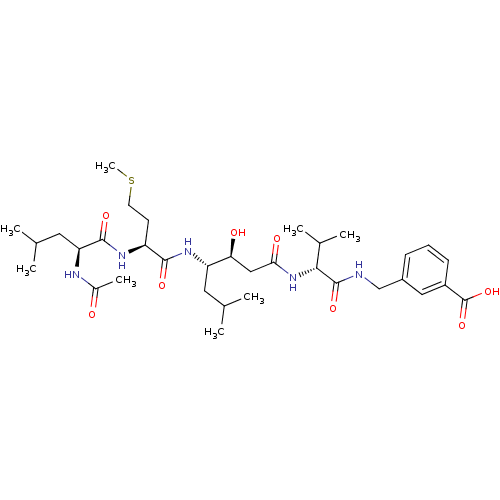 Chemical structure of BindingDB Monomer ID 50136354