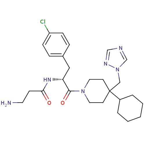 Chemical structure of BindingDB Monomer ID 50136355