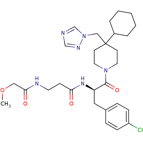 Chemical structure of BindingDB Monomer ID 50136356