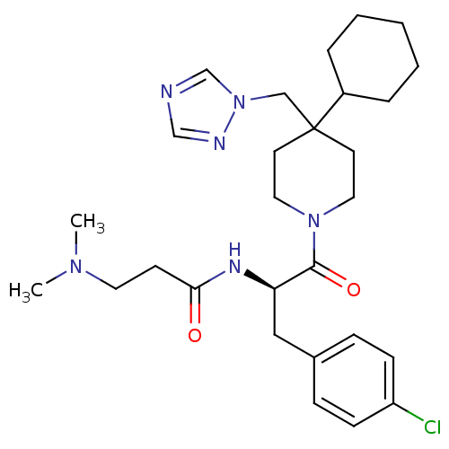 Chemical structure of BindingDB Monomer ID 50136357