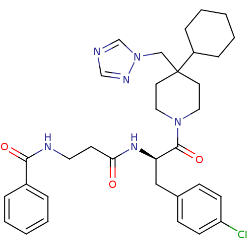 Chemical structure of BindingDB Monomer ID 50136359