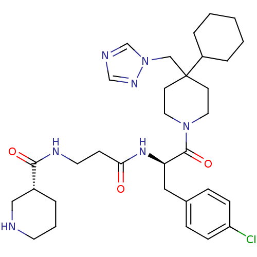Chemical structure of BindingDB Monomer ID 50136361