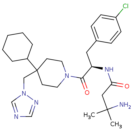 Chemical structure of BindingDB Monomer ID 50136363