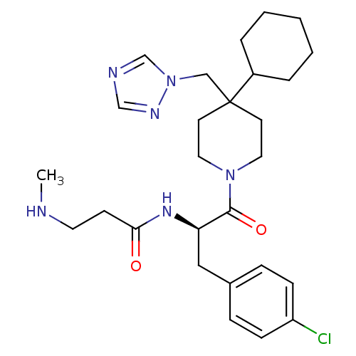 Chemical structure of BindingDB Monomer ID 50136365