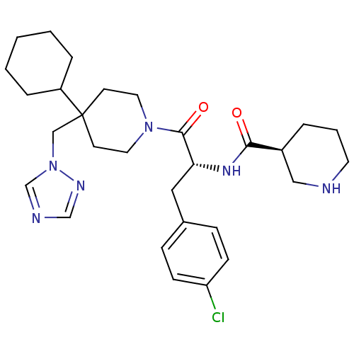 Chemical structure of BindingDB Monomer ID 50136366