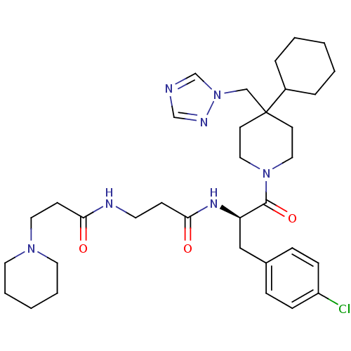 Chemical structure of BindingDB Monomer ID 50136367