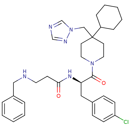 Chemical structure of BindingDB Monomer ID 50136370