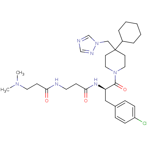 Chemical structure of BindingDB Monomer ID 50136372