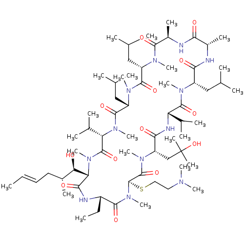 Chemical structure of BindingDB Monomer ID 50136473