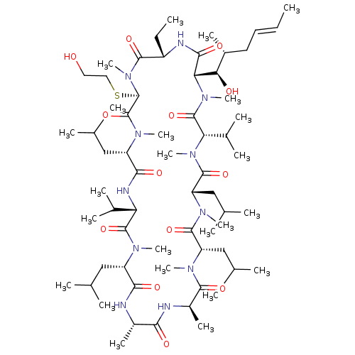 Chemical structure of BindingDB Monomer ID 50136476