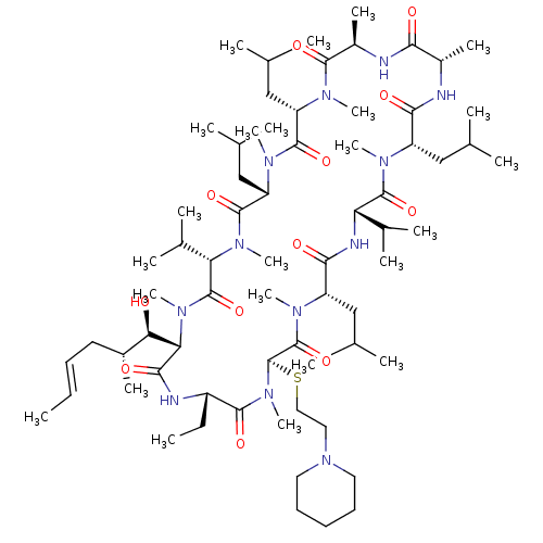 Chemical structure of BindingDB Monomer ID 50136481