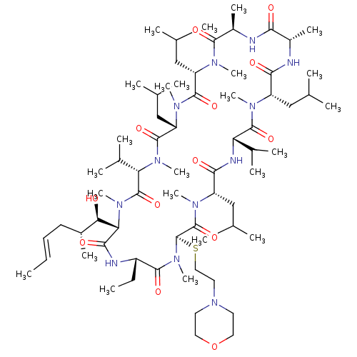 Chemical structure of BindingDB Monomer ID 50136482