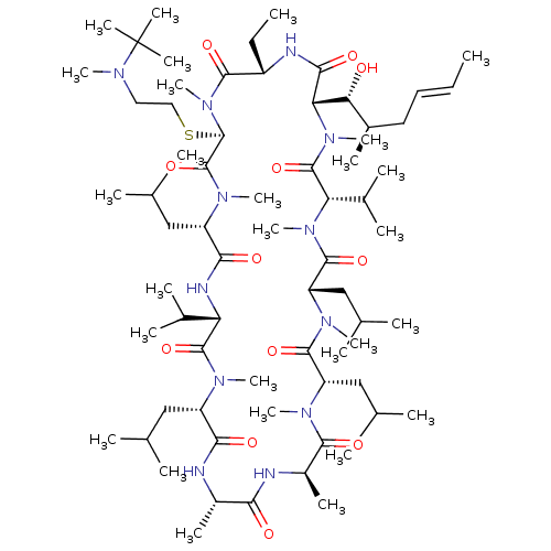 Chemical structure of BindingDB Monomer ID 50136485