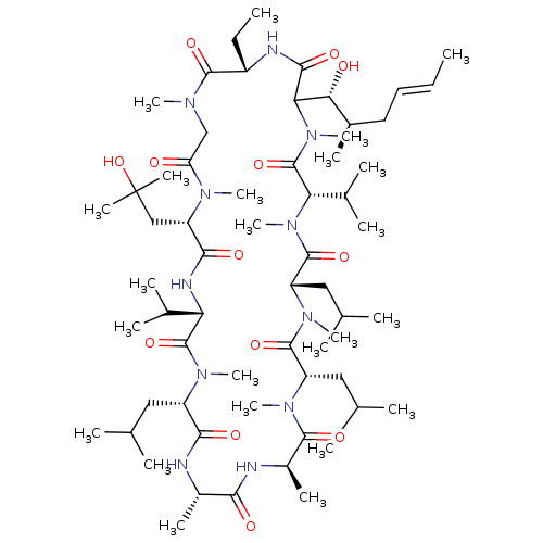 Chemical structure of BindingDB Monomer ID 50136487