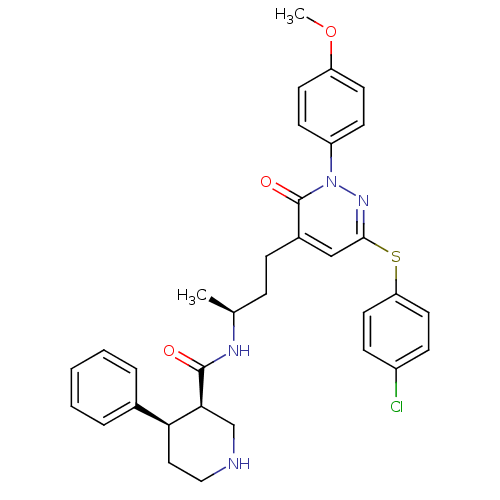 Chemical structure of BindingDB Monomer ID 50136519