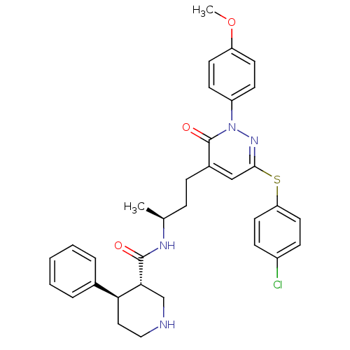 Chemical structure of BindingDB Monomer ID 50136527