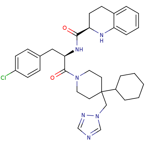Chemical structure of BindingDB Monomer ID 50136531
