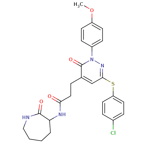 Chemical structure of BindingDB Monomer ID 50136534