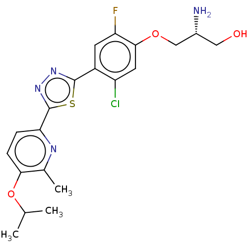 Chemical structure of BindingDB Monomer ID 50136565