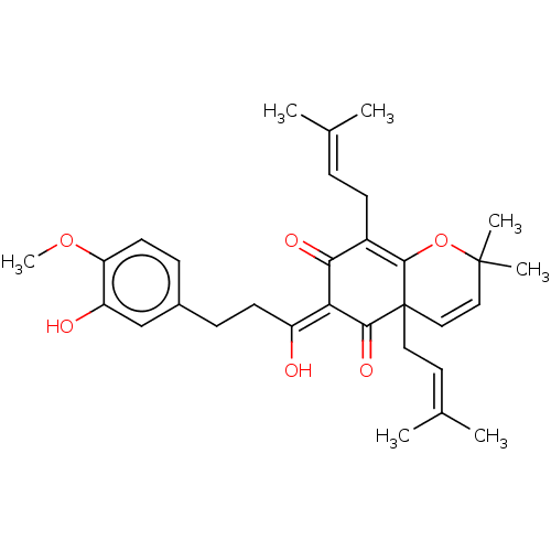 Chemical structure of BindingDB Monomer ID 50136568