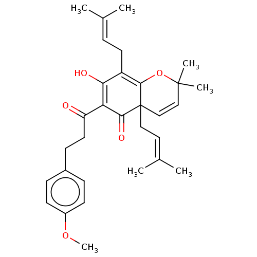 Chemical structure of BindingDB Monomer ID 50136569