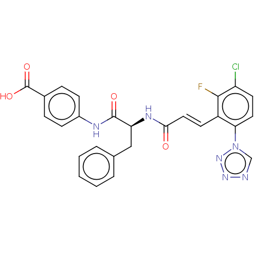 Chemical structure of BindingDB Monomer ID 50136570
