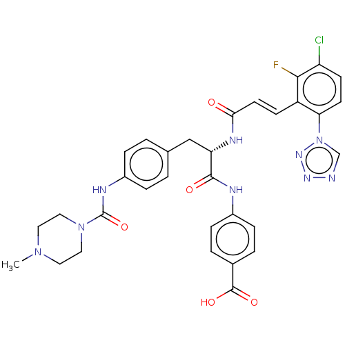 Chemical structure of BindingDB Monomer ID 50136574