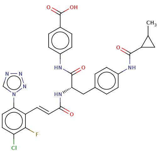 Chemical structure of BindingDB Monomer ID 50136575