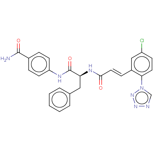 Chemical structure of BindingDB Monomer ID 50136610