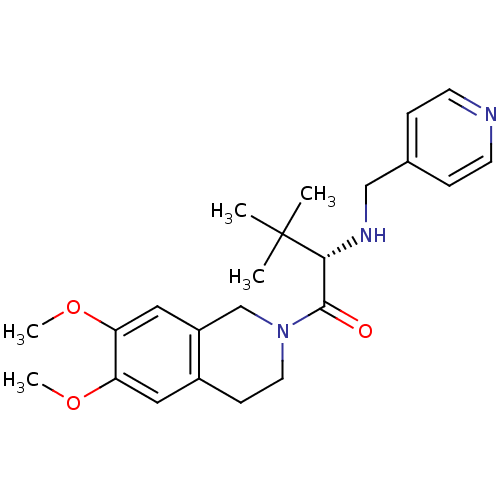 Chemical structure of BindingDB Monomer ID 50136694