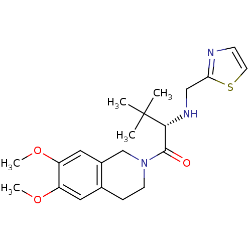 Chemical structure of BindingDB Monomer ID 50136701