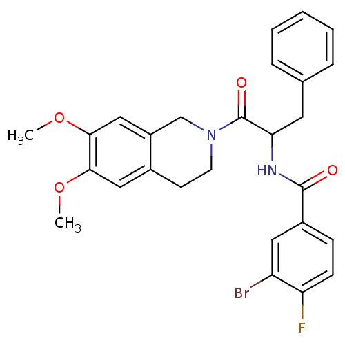 Chemical structure of BindingDB Monomer ID 50136703