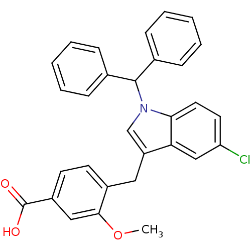 Chemical structure of BindingDB Monomer ID 50136721