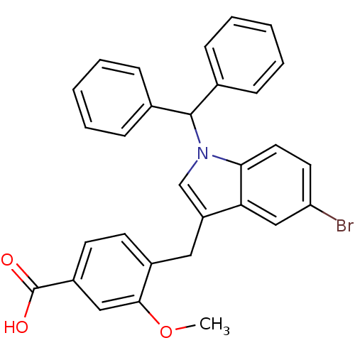 Chemical structure of BindingDB Monomer ID 50136722