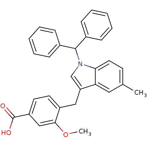 Chemical structure of BindingDB Monomer ID 50136724