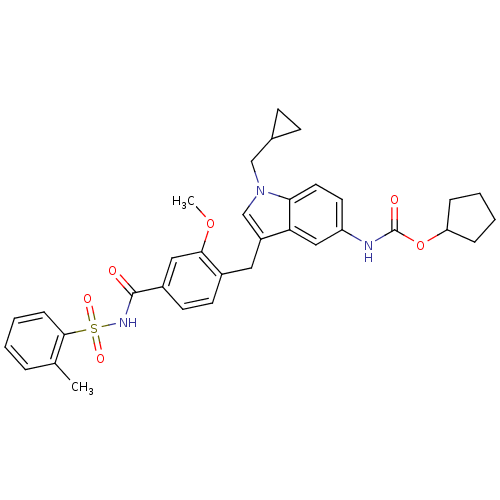 Chemical structure of BindingDB Monomer ID 50136725