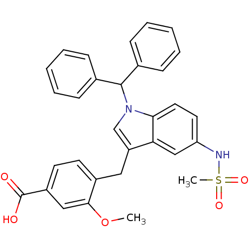 Chemical structure of BindingDB Monomer ID 50136728