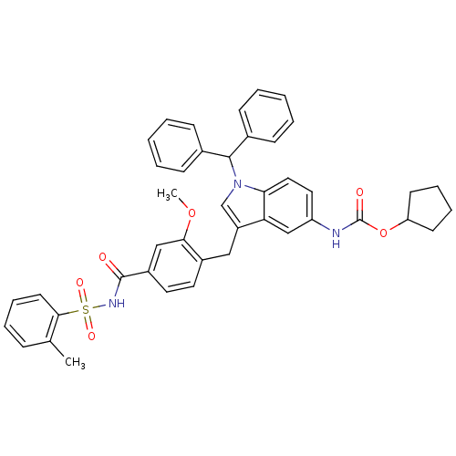 Chemical structure of BindingDB Monomer ID 50136731