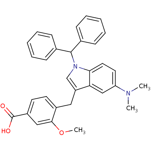Chemical structure of BindingDB Monomer ID 50136734
