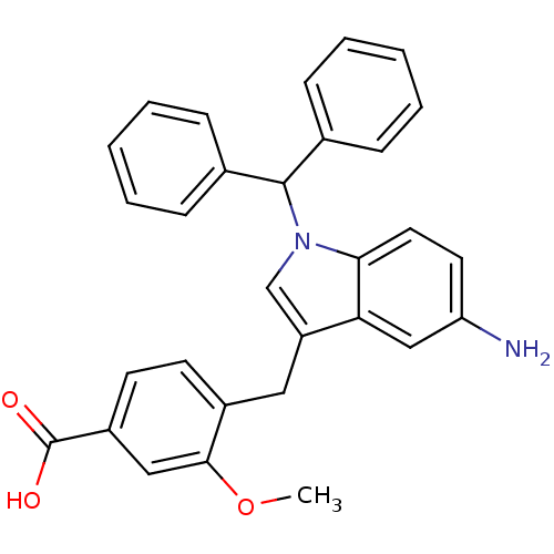 Chemical structure of BindingDB Monomer ID 50136738