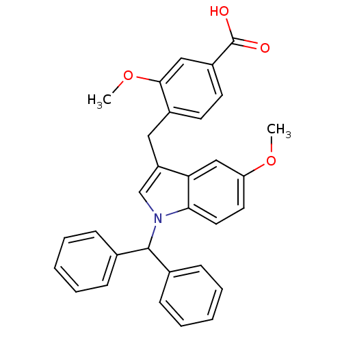 Chemical structure of BindingDB Monomer ID 50136739