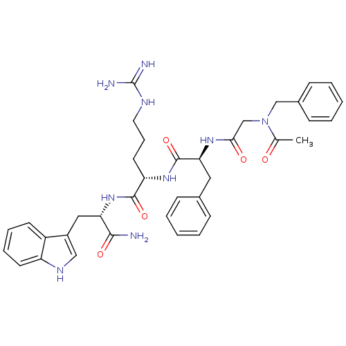 Chemical structure of BindingDB Monomer ID 50136743