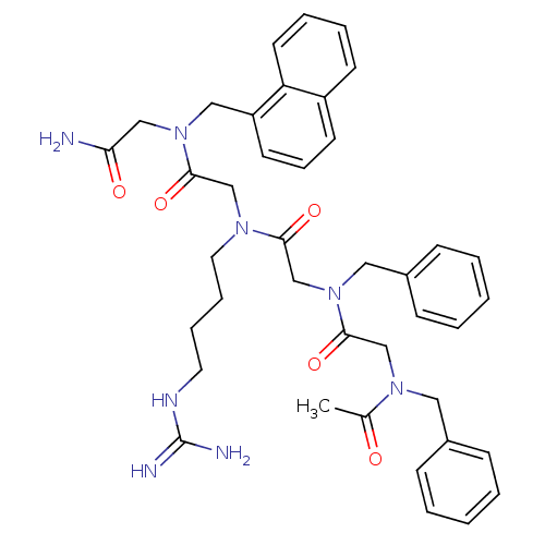 Chemical structure of BindingDB Monomer ID 50136745