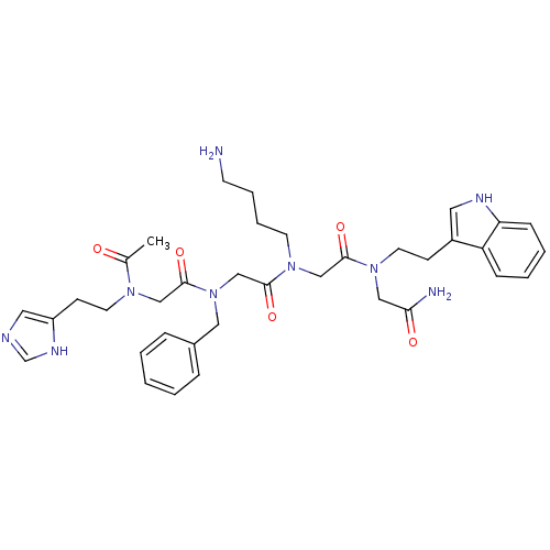 Chemical structure of BindingDB Monomer ID 50136749